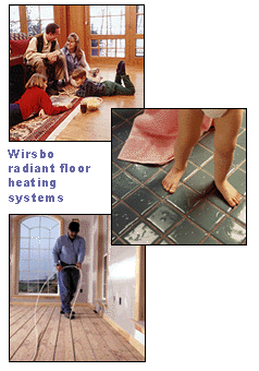 Wirsbo radiant floor heating systems